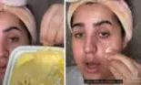 O TikTok-eriță recomandă untul ca bază de machiaj