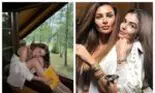 Mesajul transmis de Monica Gabor pentru fiica ei. Irina Columbeanu se bucură de vacanța în România