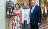 Cât costă rochia purtată de Carmen Iohannis la Ambasada României de la Paris, înainte de Jocurile Olimpice
