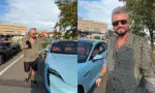 Cât costă mașina electrică cu care a apărut Cătălin Botezatu în București. În garajul lui are mai mulți bolizi de lux