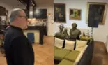 Cum arată casa lui Serghei Mizil în Snagov. A dezvăluit cine e în sculptura impresionantă din sufrageria lui