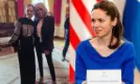 Cine a îmbrăcat-o pe Mirabela Grădinaru la Washington. Partenera lui Nicușor Dan a purtat un costum elegant, dar și o ie neagră