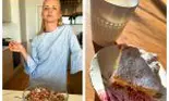 Prăjitură cu rubarbă după rețeta Elwirei Petre. Desertul simplu pe care îl prepară ori de câte ori găsește acest ingredient