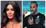 Kim Kardashian a publicat prima imagine oficială cu Lewis Hamilton. Cu cine s-au fotografiat? Gestul făcut de pilot spune multe