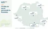 Imobiliare.ro Finance: Mai mulți români se împrumută pe fondul unei puteri de cumpărare în scădere. Județele unde se dau cele mai mari credite de nevoi personale