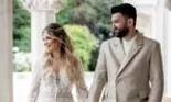 Gina Pistol și Smiley, primele imagini de la nuntă. Ce rochie de mireasă poartă prezentatoarea
