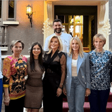 Nadia Comăneci, Loredana Groza și Smiley, în vizită la Familia Regală a României. Imaginea care i-a impresionat pe fani