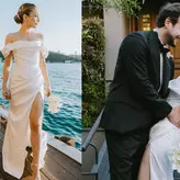 Primele imagini de la nunta Damlei Sönmez. Actrița din „Legea familiei” s-a căsătorit într-o ceremonie discretă la Istanbul