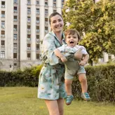 Marina Nițoiu a plecat la Viena doar cu fiul ei, în vârstă de 1 an: „Exact cum călătoream și înainte”