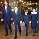 Prințesa Charlotte, în albastru regal - omagiu discret pentru Lady Diana la concertul de Crăciun. Ținuta care a atras toate privirile