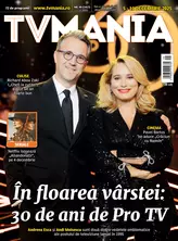 Coperta TVMania 49/2025: Andreea Esca și Andi Moisescu marchează 30 de ani de Pro TV