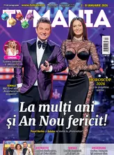 Pavel Bartoș și Raluka, imaginea începutului de an: „An Nou fericit!” – Coperta TVMania 1-8 ianuarie 2026