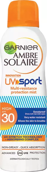 Spray Ambre Solaire UV Sport, SPF 30, Garnier, 42,41 lei
