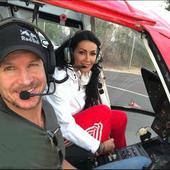 Mihaela Radulescu Felix elicopter