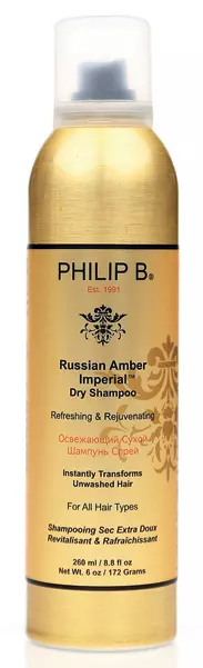 Șampon uscat pentru volum Philip B. Russian Amber Imperial, 229 lei, exclusiv la Elysée