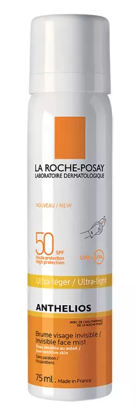 Spray invizibil pentru faţă Face mist, La Roche-Posay, SPF 50, 52,5 lei