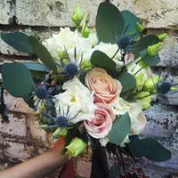 Buchet mireasa eucalipt