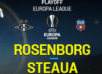 UEFA Europa League: Rosenborg - Steaua se vede diseară la Pro TV
