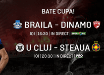 Universitatea Cluj - FC Steaua București se vede la Pro TV