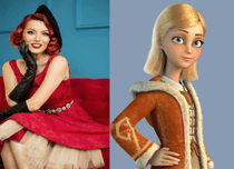 Elena Gheorghe interpretează rolul principal din animaţia ,,Crăiasa Zăpezii”