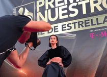 FOTO. Inna a urcat pentru prima oară pe scena premiilor muzicale Lo Nuestro