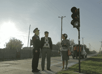 Un semafor dă peste cap viaţa în “Las Fierbinţi”