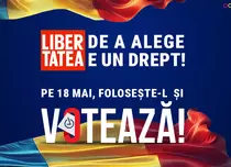 Libertatea de a alege e un drept! Pe 18 mai, folosește-l și votează!  