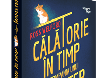 Ross Welford, autorul cărții „Călătorie în timp în compania unui hamster”, vine la București, de Ziua Copilului