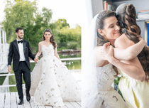 GALERIE FOTO. Elena Hagi dezvăluie imagini emoționante de la nunta Kirei. „Un gând pentru miri”. Ce mesaj i-a transmis cumnatei sale
