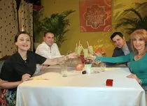 Cove, Ioan Isaiu, Thea Haimovitz şi Daniela Nane, la „Cireaşa de pe tort”