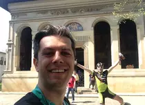 Daniel Osmanovici face curse cu bicicleta: 93 de kilometri dintr-o lovitură