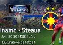 Meciul Dinamo – Steaua va fi transmis joi, în direct, de Pro TV