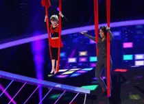 FOTO. Ruby, la un pas de accidentare, la „Next Star”