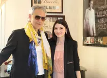 FOTO. Anca Lungu a fost acasă la Andrea Bocelli. Imaginile, în următoarele zile, la „Observator”