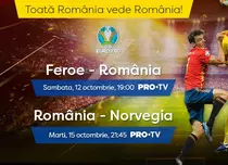Pro TV transmite în direct meciurile României pentru calificarea la EURO 2020