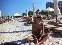 Diana Niculescu nu se mai satură de mare