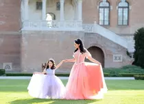 Andreea Marin şi fetiţa ei au pozat în prinţese Disney