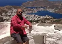 Chef Scărlătescu a gătit pe o insulă pustie din Grecia