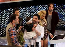 Pepe vine cu fetiţa la "Te pui cu blondele?"