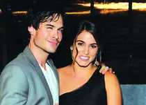 Ian Somerhalder („Jurnalele vampirilor”) se iubeşte cu Nikki Reed („Saga Amurg”)