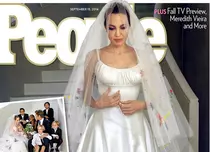 Cât au costat pozele de la nunta Angelinei cu Brad?