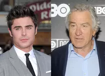 Robert De Niro față în față cu Zac Efron!