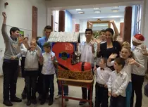 Geanina Ilieș și Daniel Osmanovici au creat Ghetuța lui Moș Nicolae