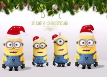 Primiți cu colindul? Minionii sunt gata!