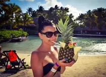 Corina Caragea și-a petrecut ziua de naștere la plus 30 de grade | FOTO