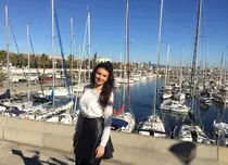 Olivia Păunescu și-a serbat ziua de naștere la Barcelona