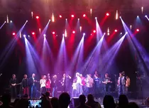 Teo Trandafir și prietenii ei au făcut show la concertul de la Sala Palatului