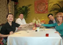 Cove, Ioan Isaiu, Thea Haimovitz şi Daniela Nane, la „Cireaşa de pe tort”