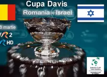 Cupa Davis: Partida România-Israel este în direct la TVR 2 şi TVR HD