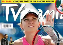 „TVmania” de luni, 11 mai, îţi oferă gratuit un poster cu Simona Halep!